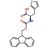 (R)-2-((((9H-Fluoren-9-yl)methoxy)carbonyl)amino)-3-(thiophen-3-yl)propanoic acid